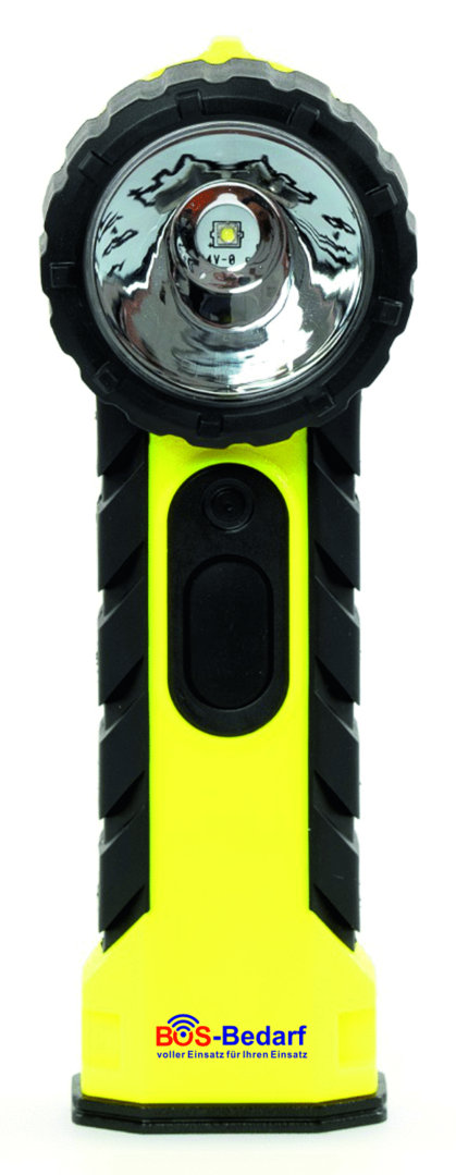 ATEX LED Knickkopf-Handlampe IP54 für BOS Rettungsdienst Industrie Feuerwehr 